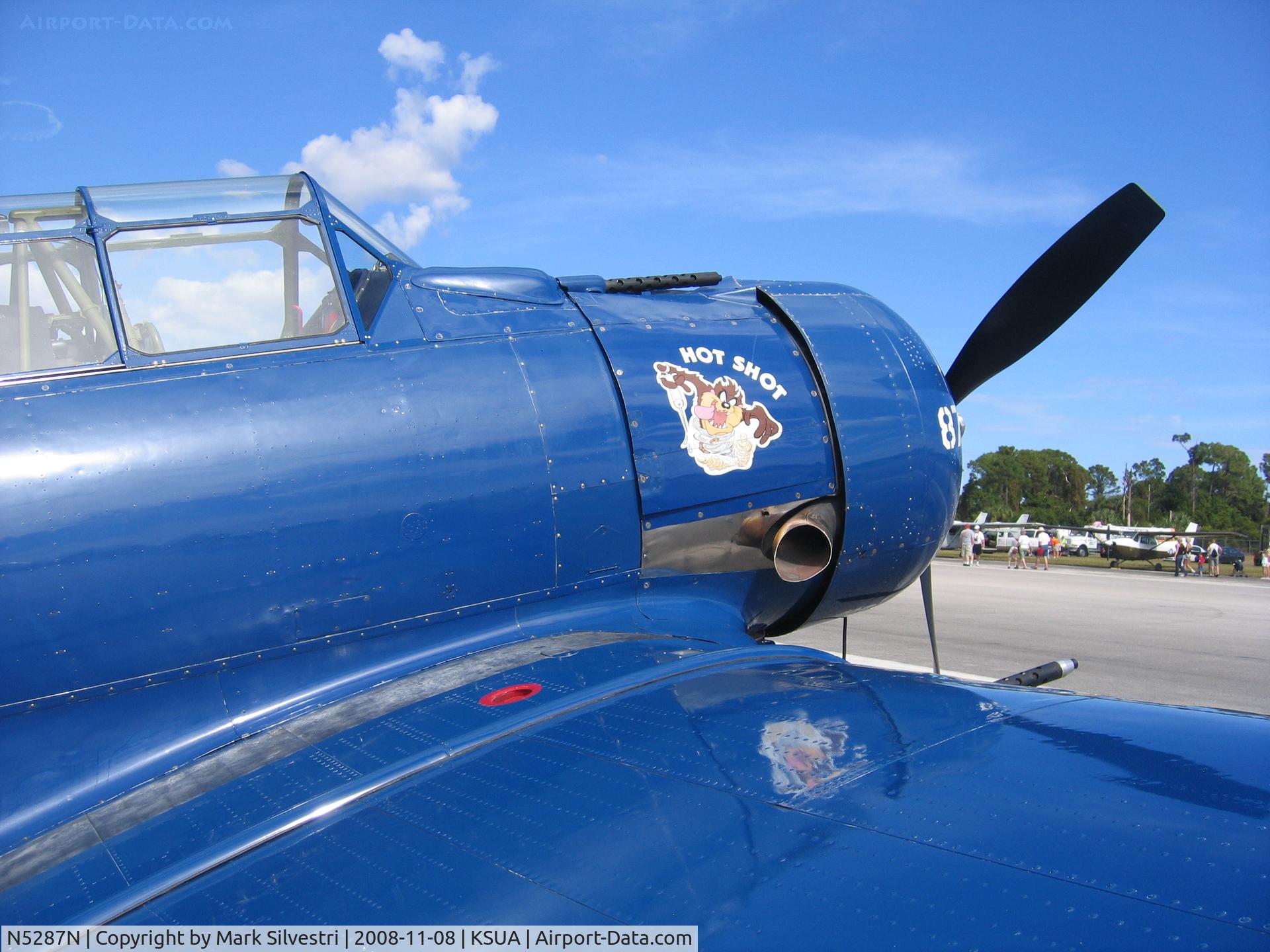 N5287N, 1942 North American SNJ-4 Texan C/N 88-9551, 2008 Stuart, FL Airshow