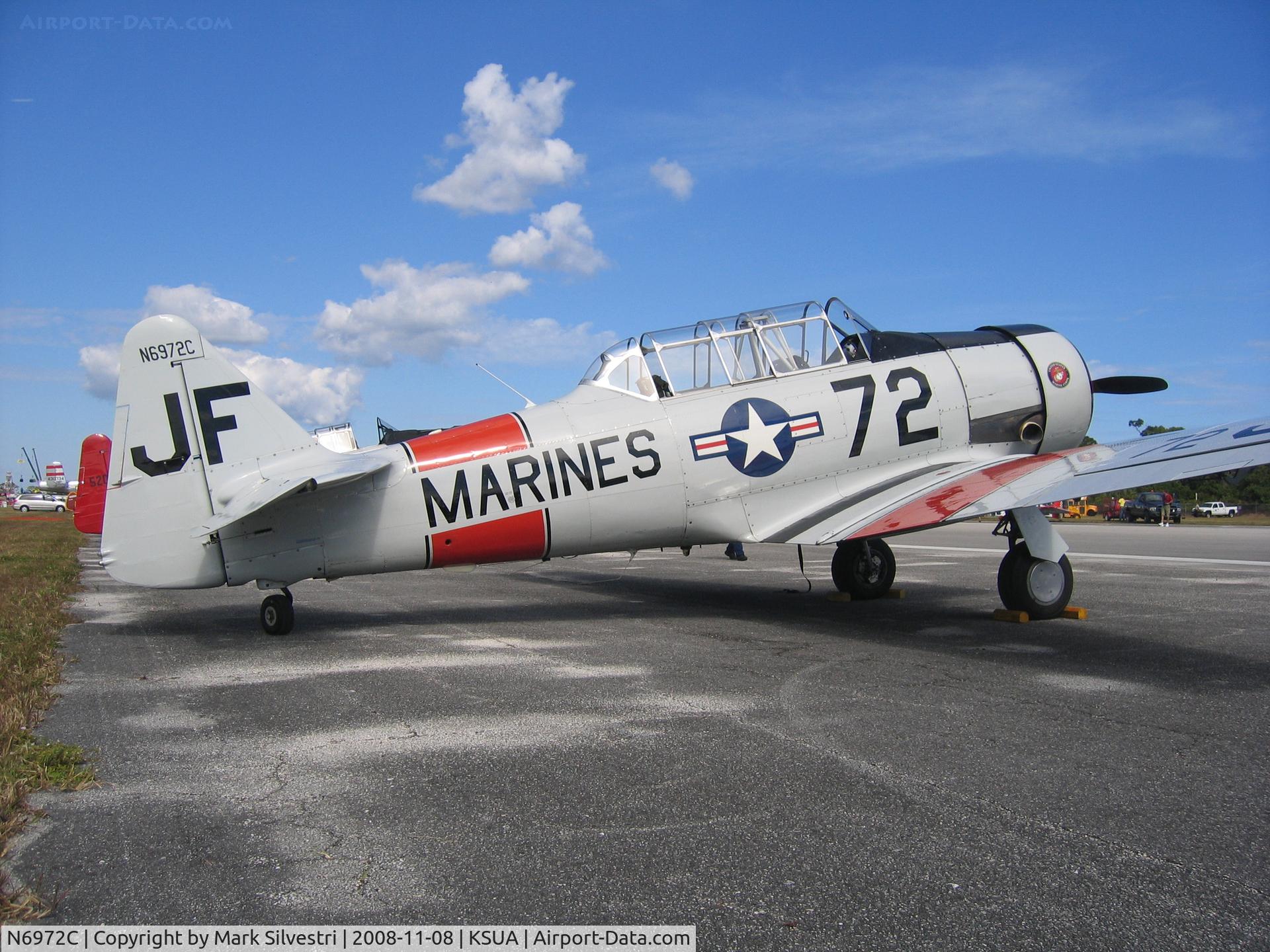 N6972C, 1946 North American SNJ-5 Texan Texan C/N 90680, 2008 Stuart, FL Airshow