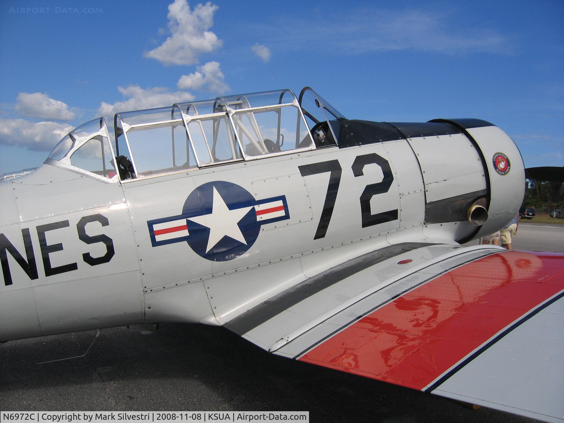N6972C, 1946 North American SNJ-5 Texan Texan C/N 90680, 2008 Stuart, FL Airshow
