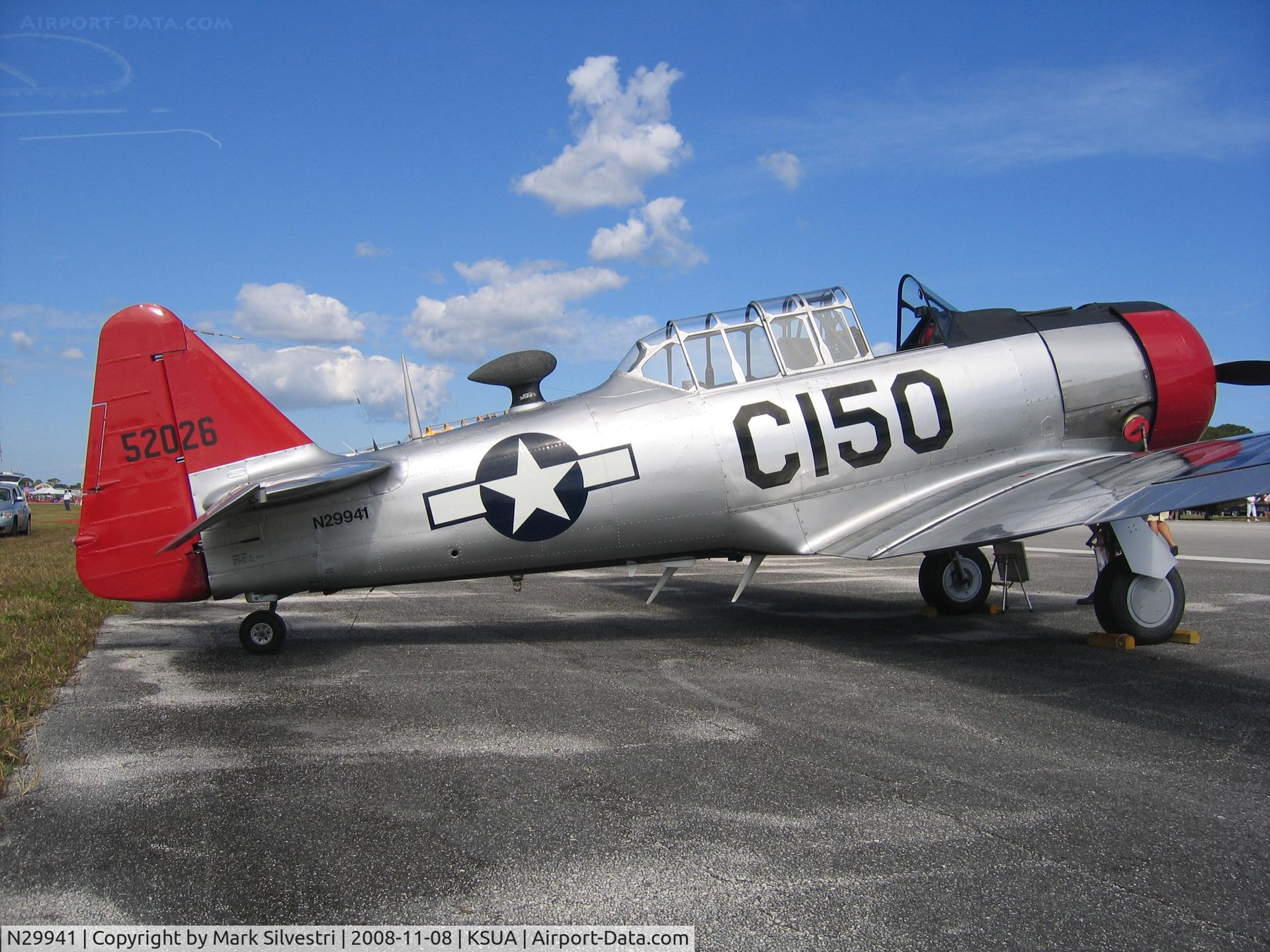 N29941, 1943 North American AT-6D C/N 52026, 2008 Stuart, FL Airshow