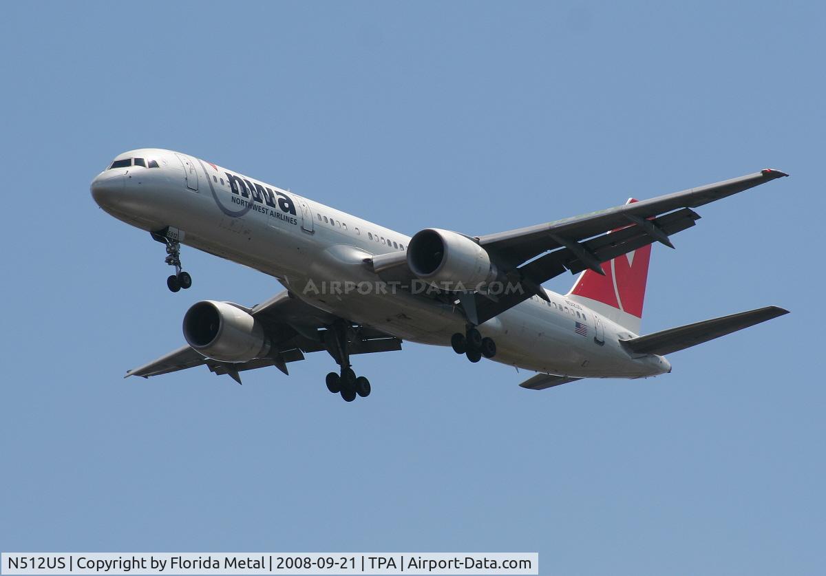 N512US, 1985 Boeing 757-251 C/N 23200, Northwest 757-200