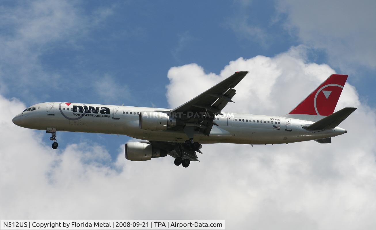 N512US, 1985 Boeing 757-251 C/N 23200, Northwest 757-200