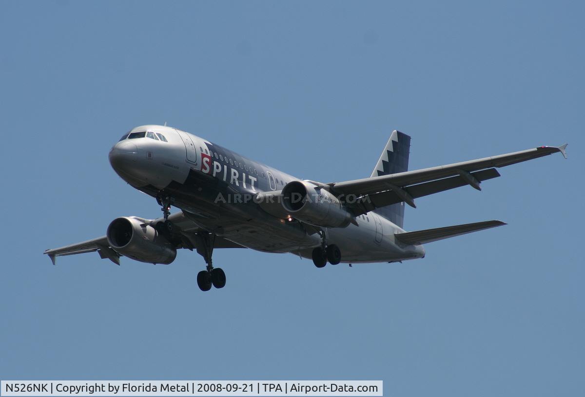 N526NK, 2006 Airbus A319-132 C/N 2963, Spirit A319