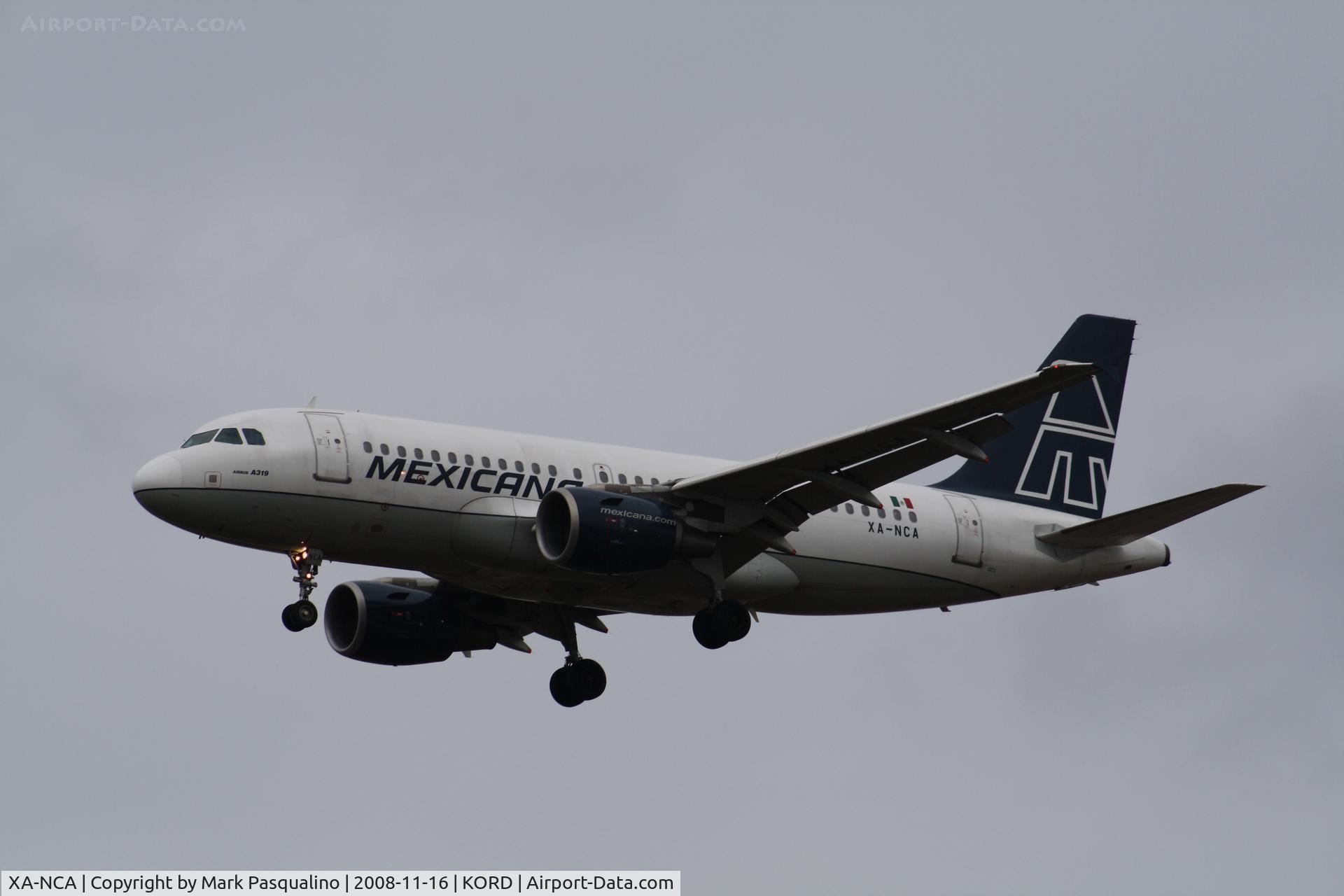 XA-NCA, 2004 Airbus A319-112 C/N 2126, Airbus A319