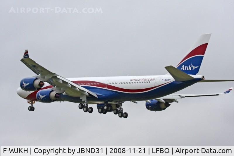 F-WJKH, 2008 Airbus A340-542 C/N 910, A340-542 sn 910