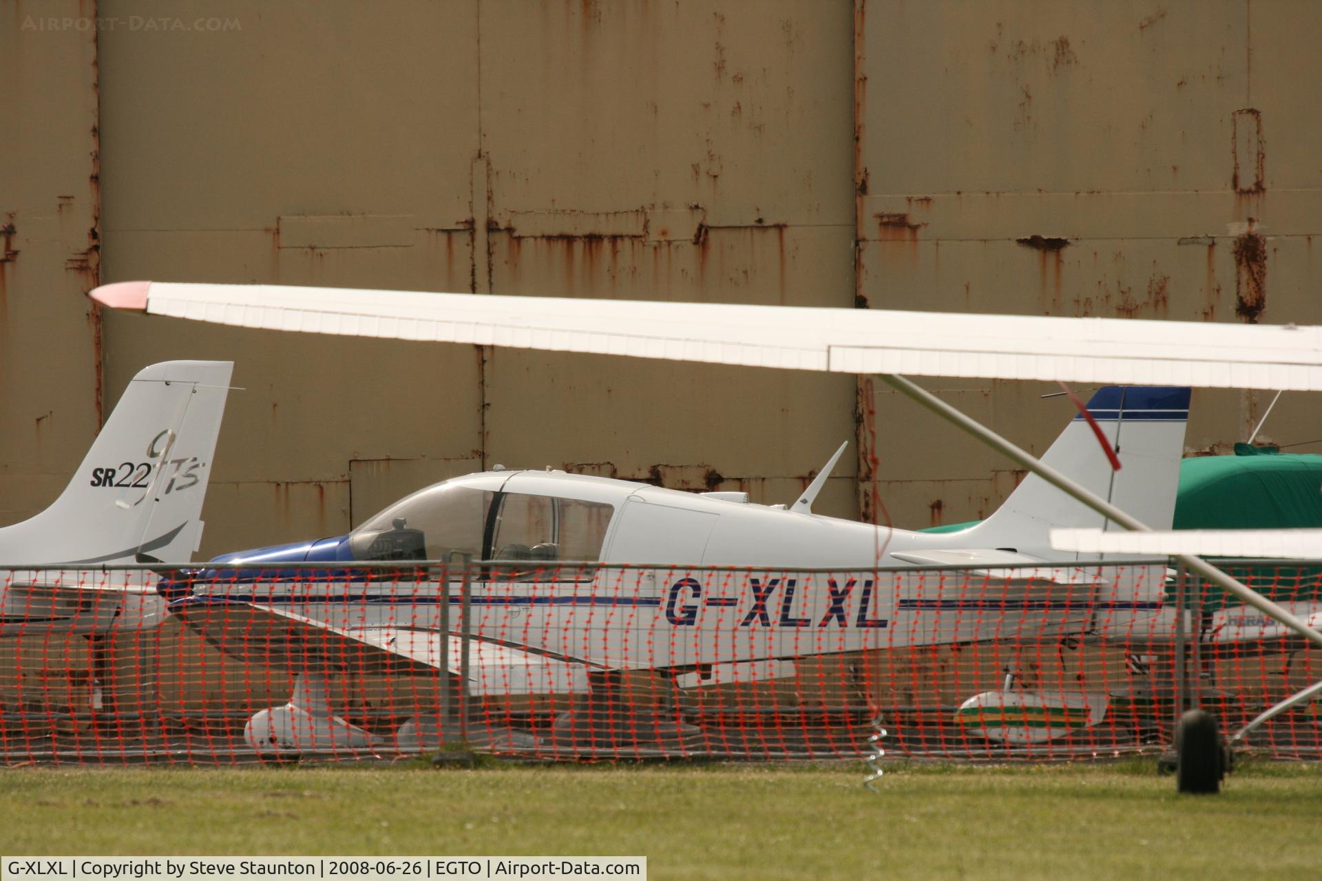 G-XLXL, 1973 Robin DR-400-160 Chevalier C/N 813, Taken at Rochester Airport 20th June 2008.