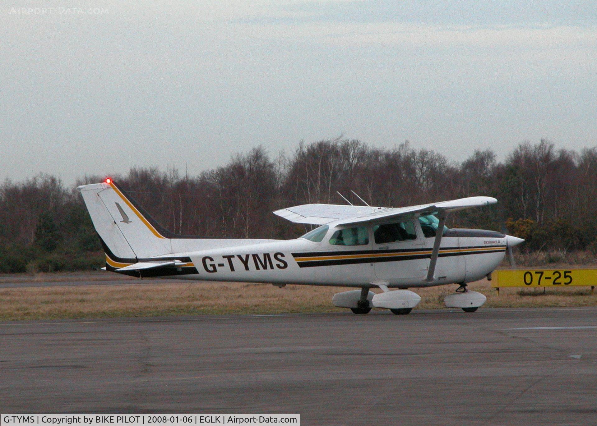 G-TYMS, 1983 Cessna 172P C/N 172-75815, PREV. REG. N65674