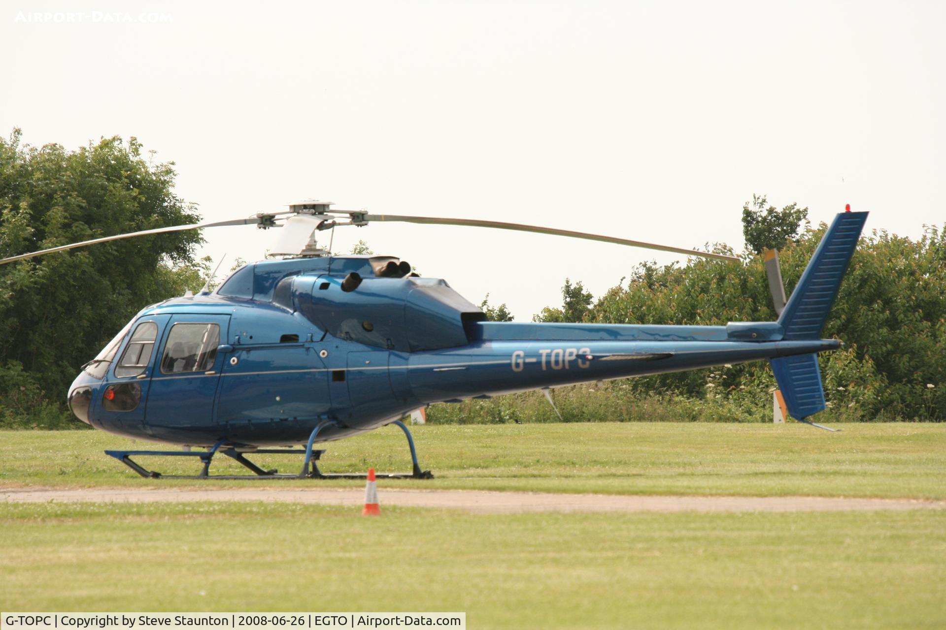 G-TOPC, 1983 Aerospatiale AS-355F-1 Ecureuil 2 C/N 5313, Taken at Rochester Airport 20th June 2008.