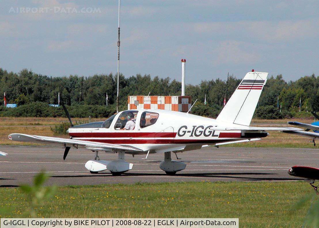 G-IGGL, 1980 Socata TB-10 Tobago C/N 146, SMART LOOKING TB10 ABOUT TO DEPART