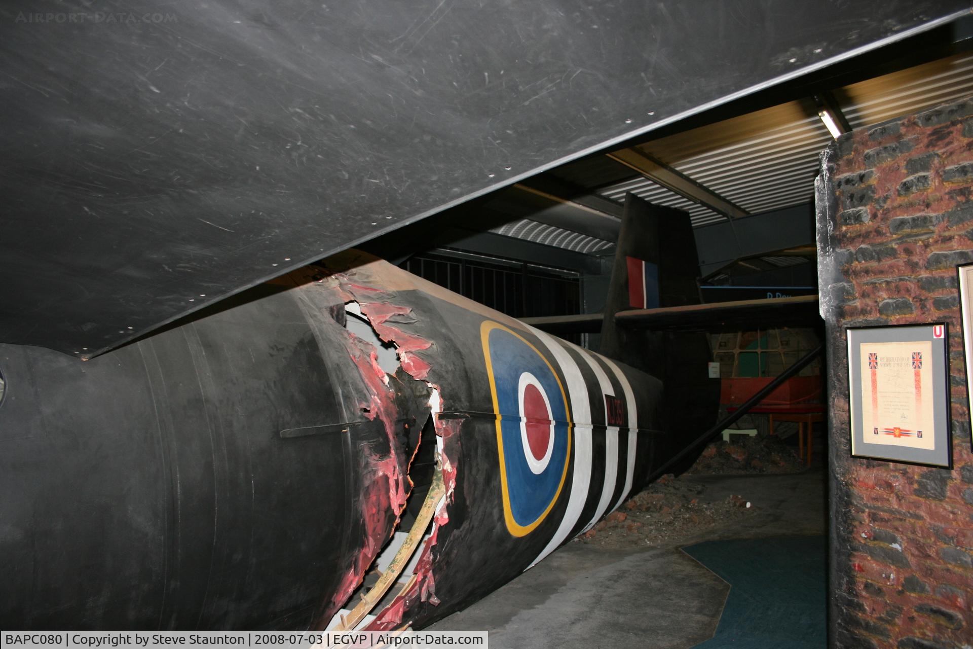 BAPC080, Airspeed AS.58 Horsa II C/N BAPC.080, Taken at the Museum of Army Flying, Middle Wallop July 2008.