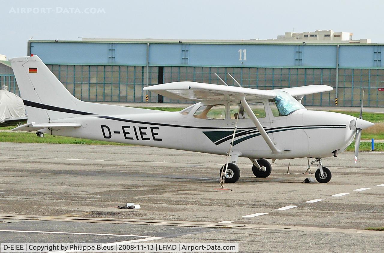 D-EIEE, Reims F172N II Skyhawk C/N 1875, Sleeping at Cannes Mandelieu