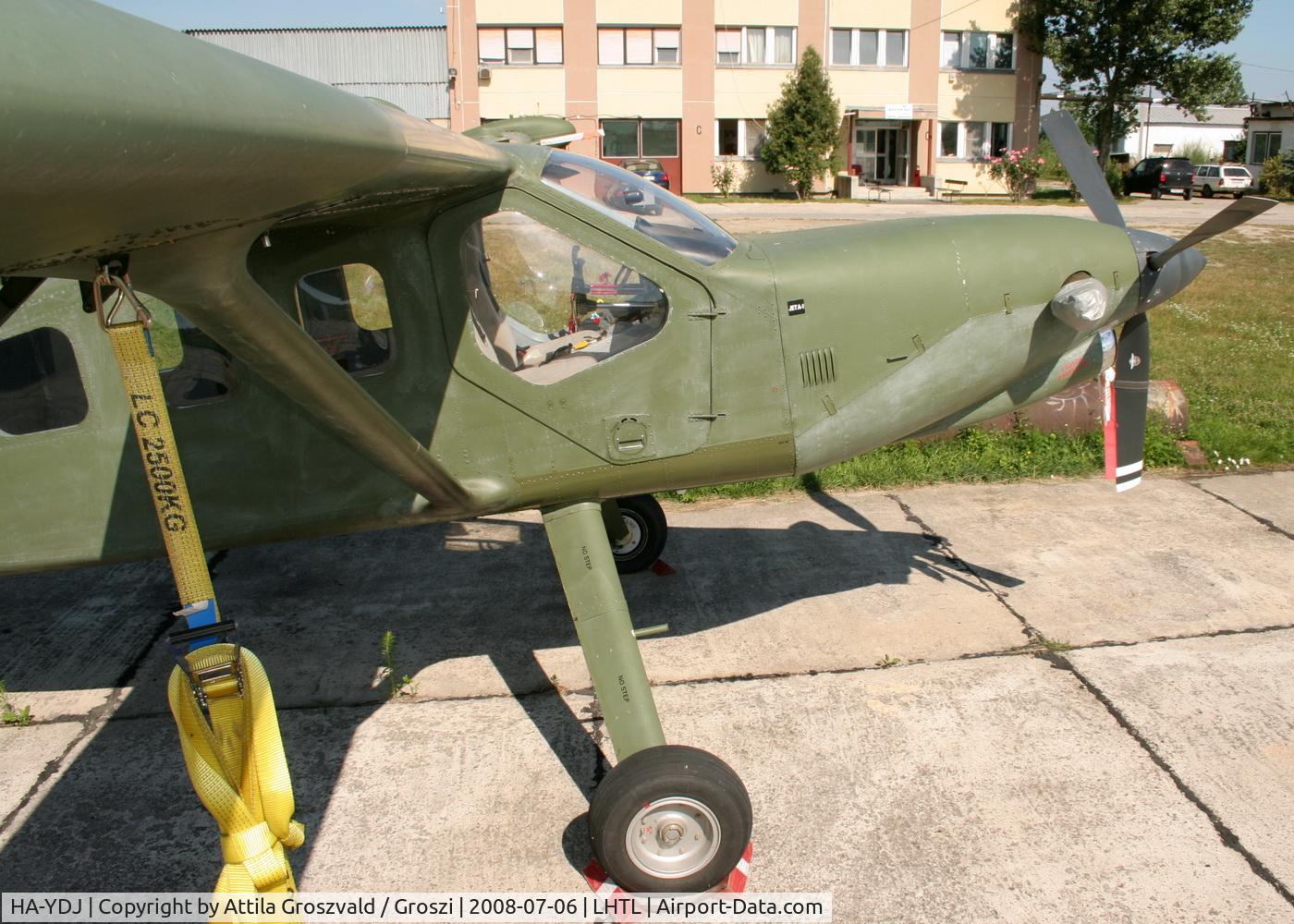 HA-YDJ, 2004 Aerotech Slovakia Technoavia SMG-92 Turbo Finist C/N 02-001, Tököl airport, Hungary