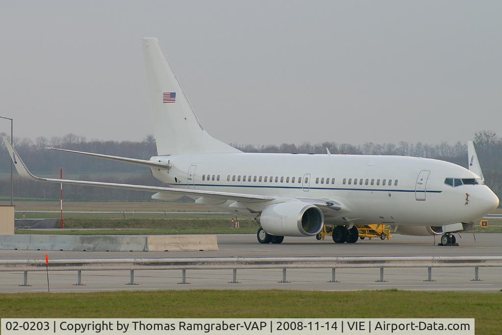 02-0203, 2002 Boeing C-40C Clipper (737-7BC BBJ) C/N 33434, USA - Air Force Boeing 737-700