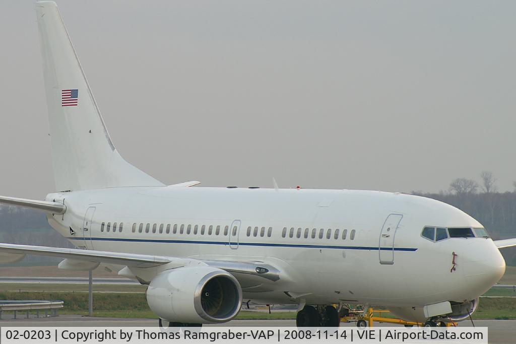 02-0203, 2002 Boeing C-40C Clipper (737-7BC BBJ) C/N 33434, USA - Air Force Boeing 737-700