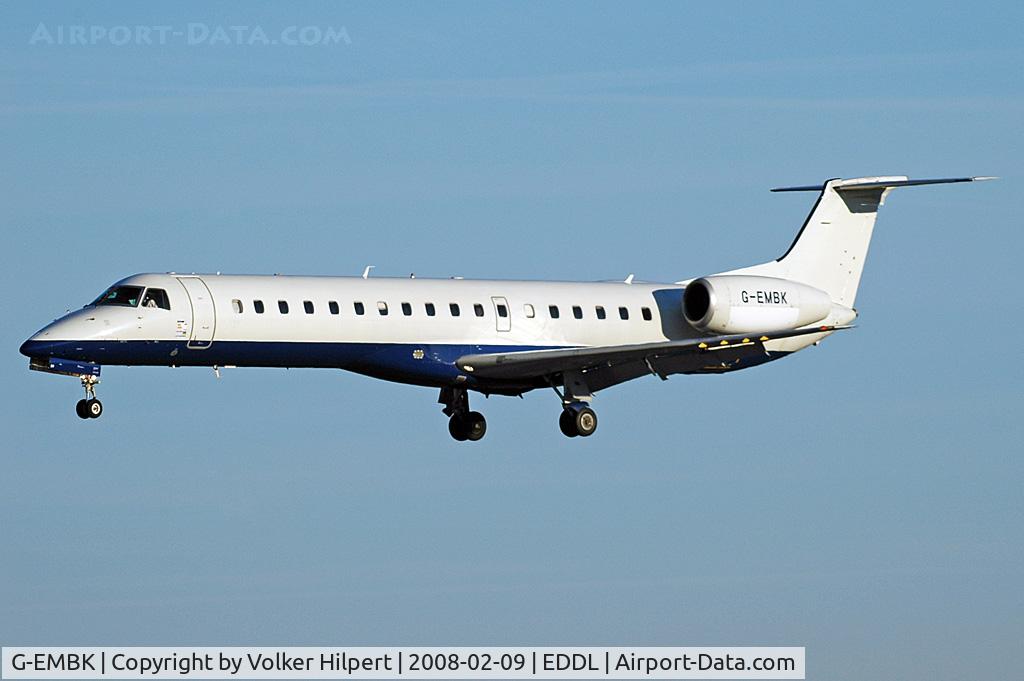 G-EMBK, 1999 Embraer EMB-145EU (ERJ-145EU) C/N 145167, new colours