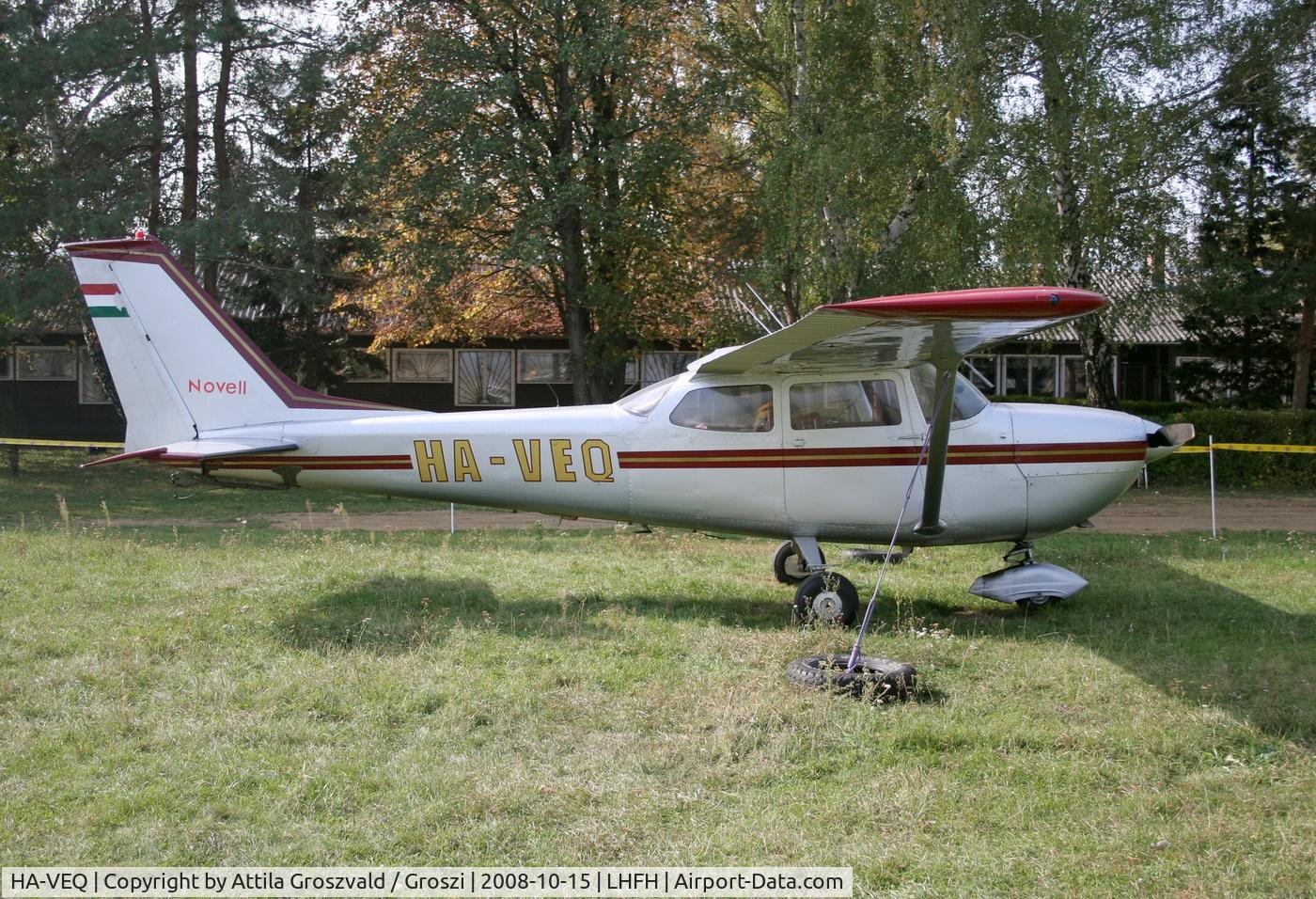 HA-VEQ, 1969 Reims FR172F Reims Rocket C/N 0145, Farkashegy Airport Hungary / LHFH