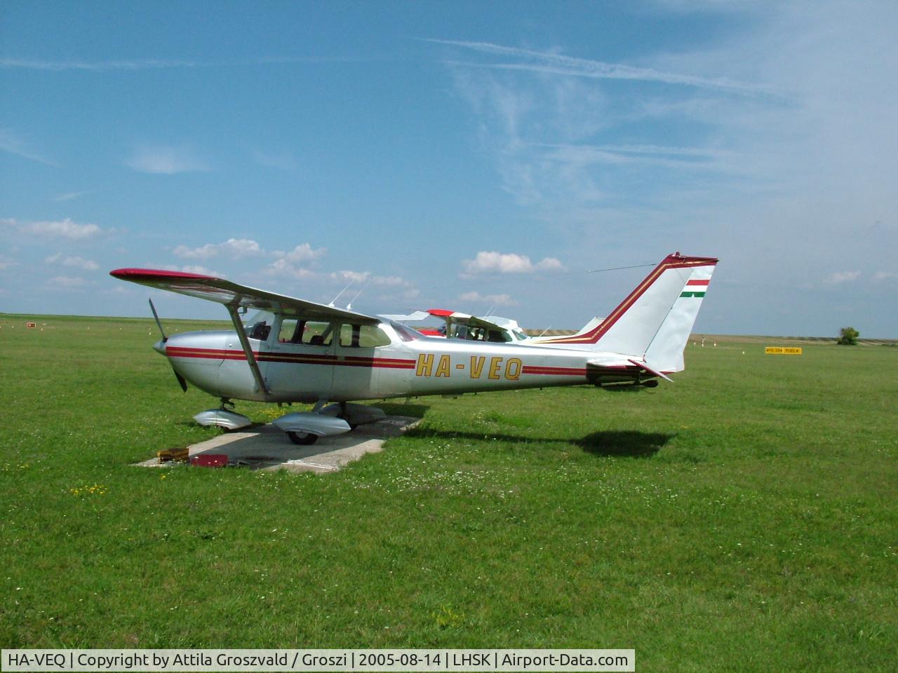 HA-VEQ, 1969 Reims FR172F Reims Rocket C/N 0145, Siófok-Kiliti Airport, LHSK