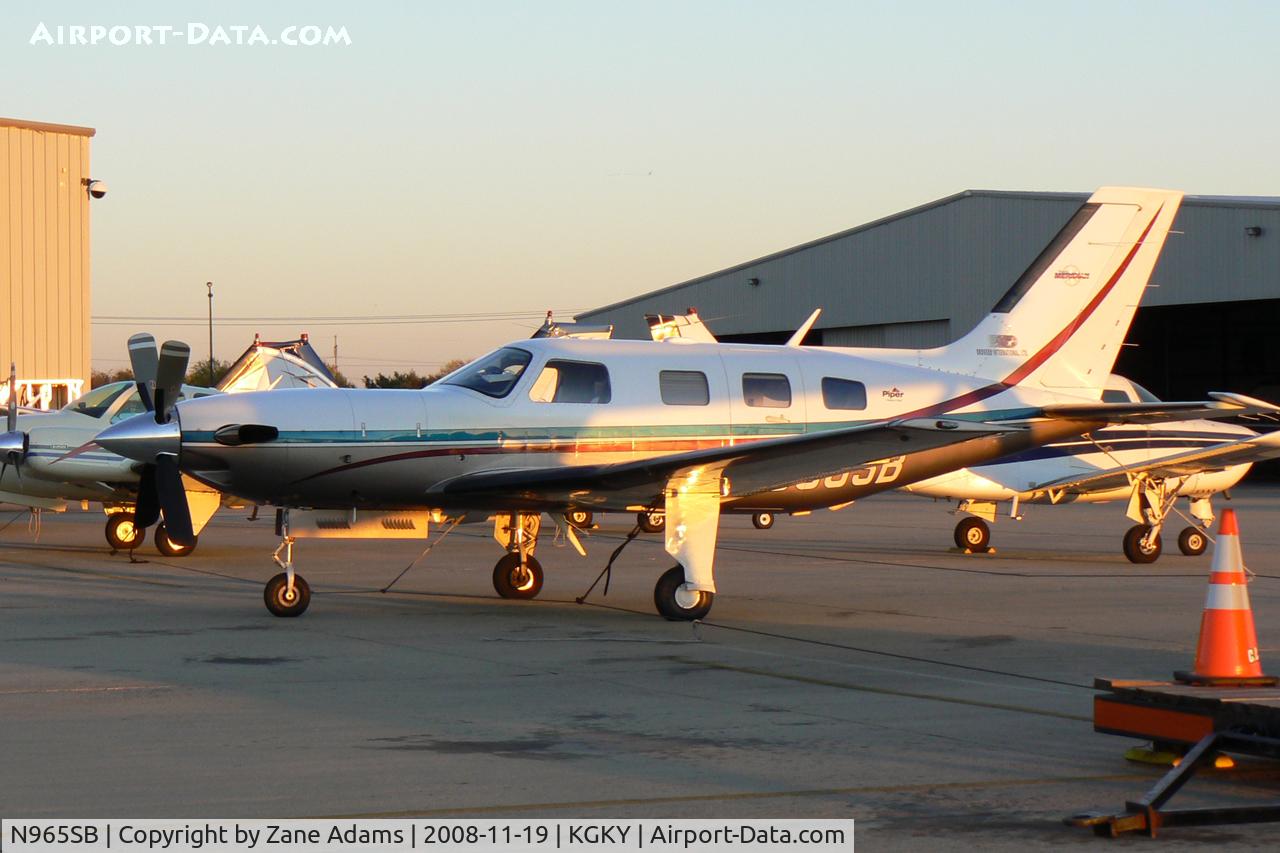 N965SB, 2000 Piper PA-46-500TP Malibu C/N 4697015, At Arlington Municipal - Piper Malibu