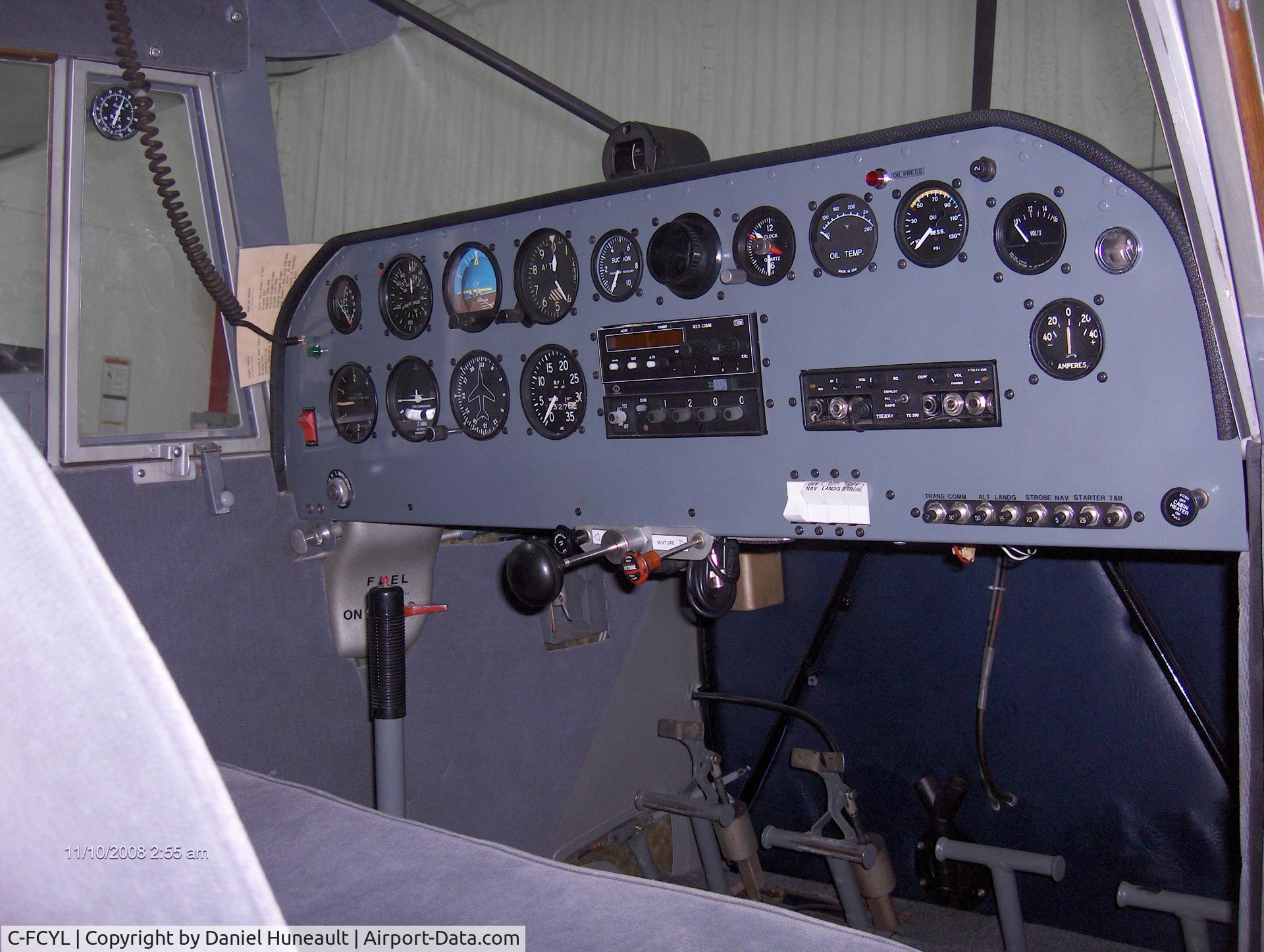 C-FCYL, 1988 Wag-Aero Wag-a-Bond C/N 247, instrument panel