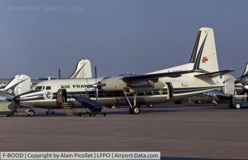 F-BOOD, 1967 Fokker F.27-400 Friendship C/N 10334, port side