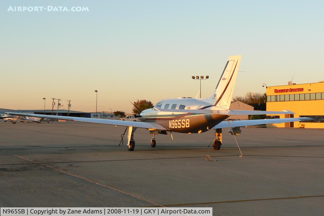 N965SB, 2000 Piper PA-46-500TP Malibu C/N 4697015, At Arlington Municipal - Piper Malibu