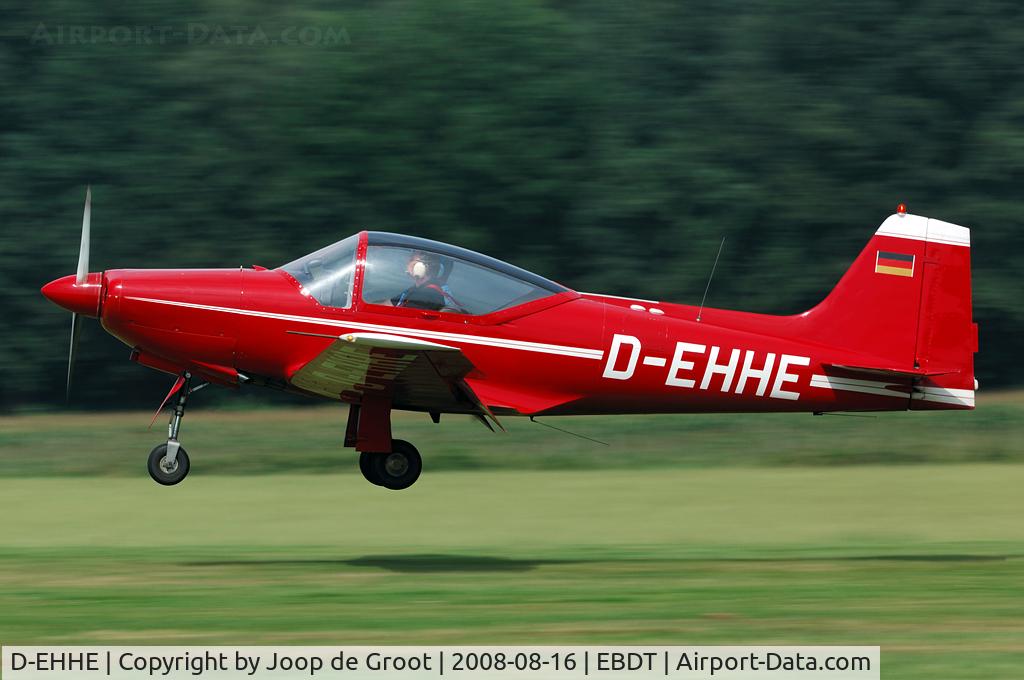 D-EHHE, 1961 Aeromere F-8L Falco III C/N 227, Old and elegant aircraft.