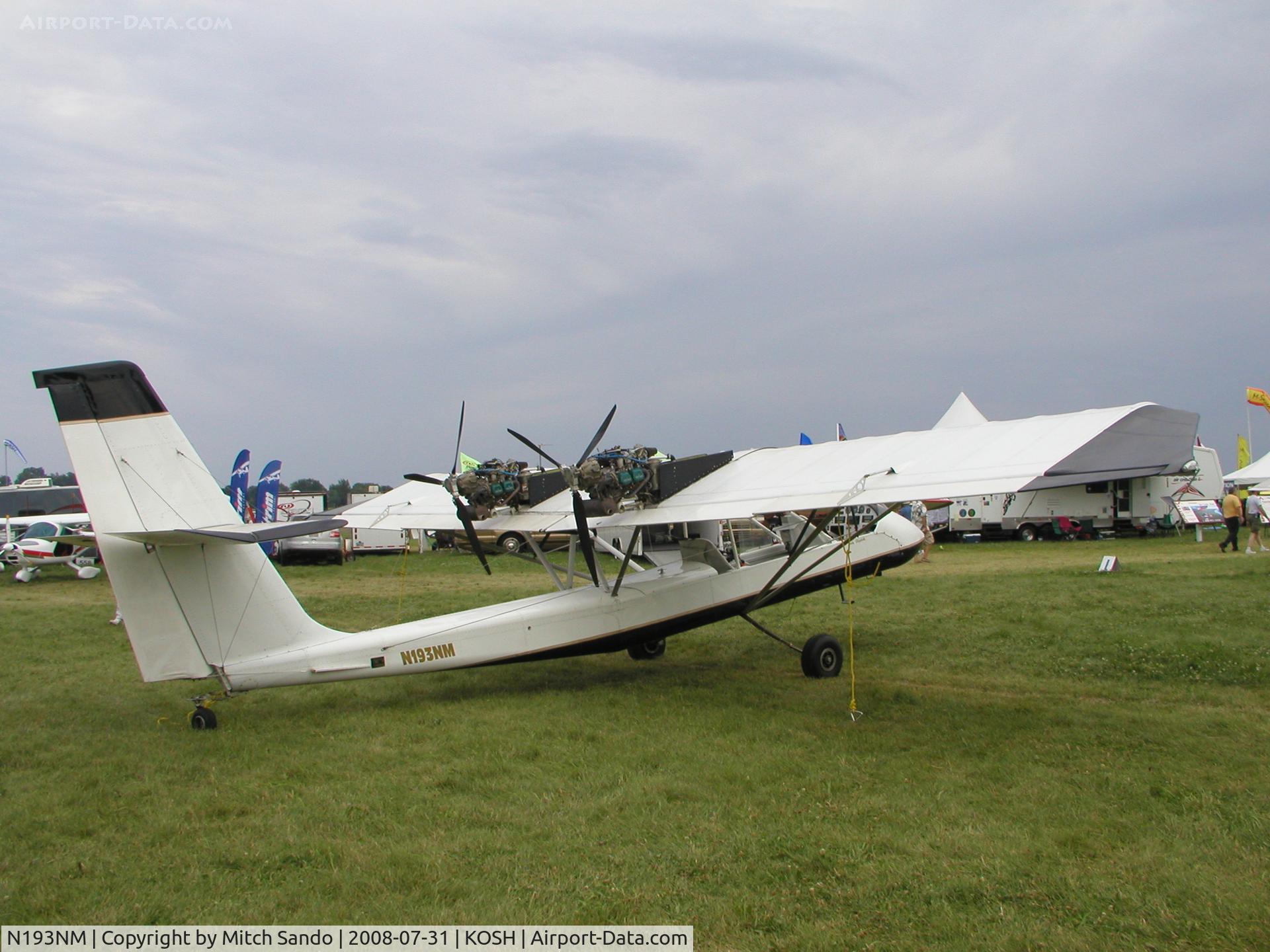 N193NM, Leza-Lockwood Air Cam 912S C/N AC091, EAA AirVenture 2008.