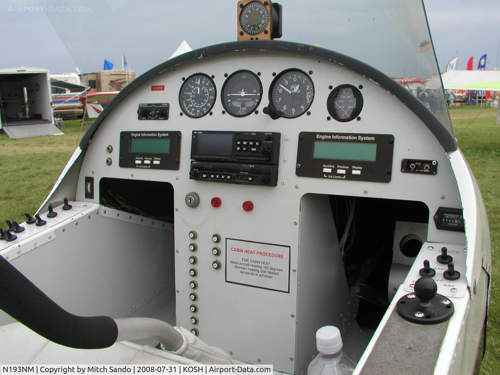 N193NM, Leza-Lockwood Air Cam 912S C/N AC091, EAA AirVenture 2008.