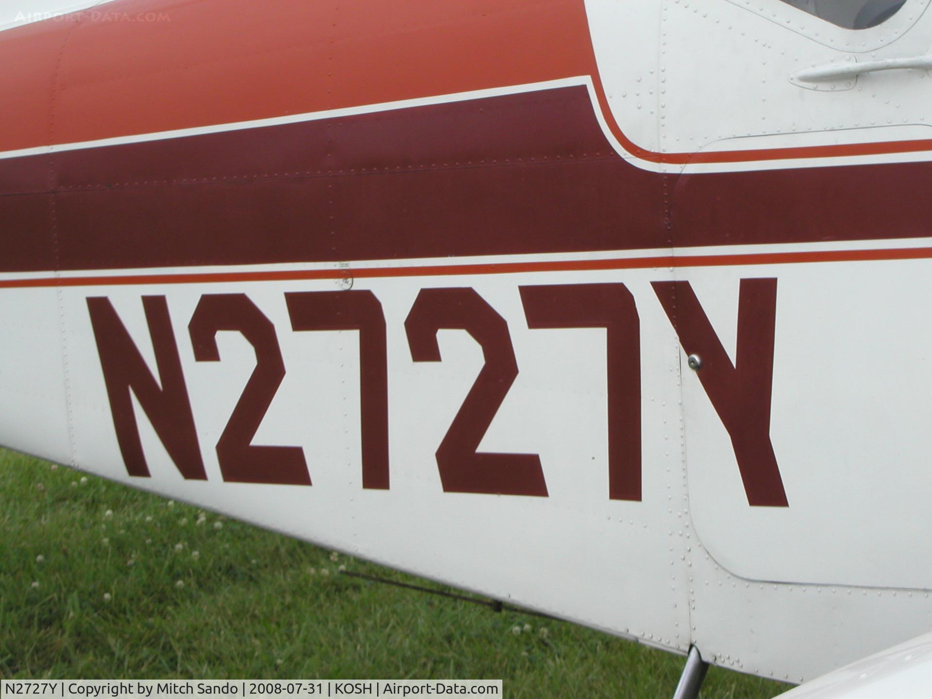N2727Y, 1958 Beech 95 Travel Air C/N TD-79, EAA AirVenture 2008.