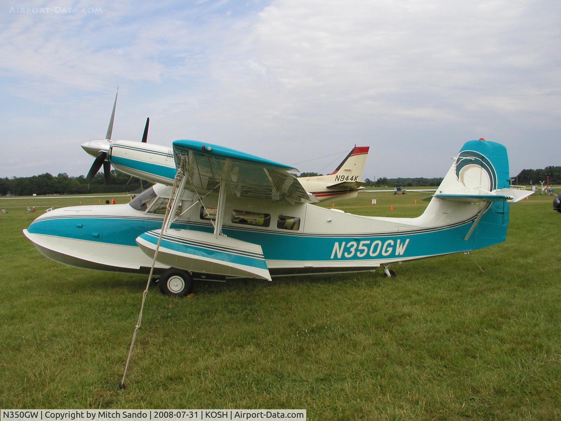 N350GW, 1954 SCAN 30 (G-44A Widgeon) C/N 4, EAA AirVenture 2008.