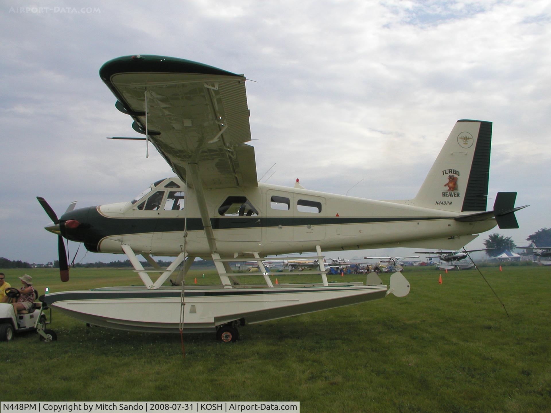 N448PM, 1965 De Havilland Canada DHC-2 Turbo Beaver Mk.3 C/N 1586TB8, EAA AirVenture 2008.
