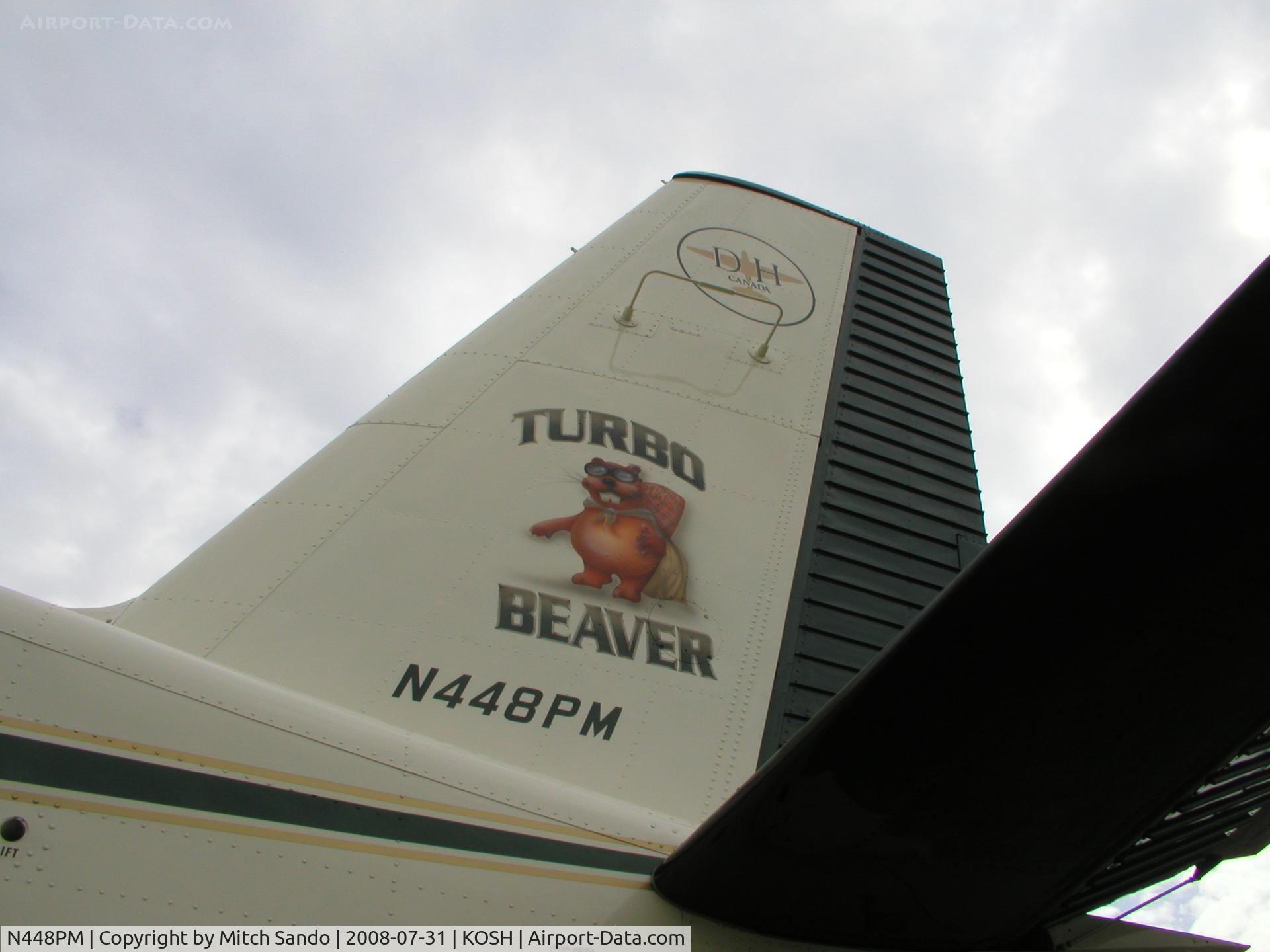 N448PM, 1965 De Havilland Canada DHC-2 Turbo Beaver Mk.3 C/N 1586TB8, EAA AirVenture 2008.