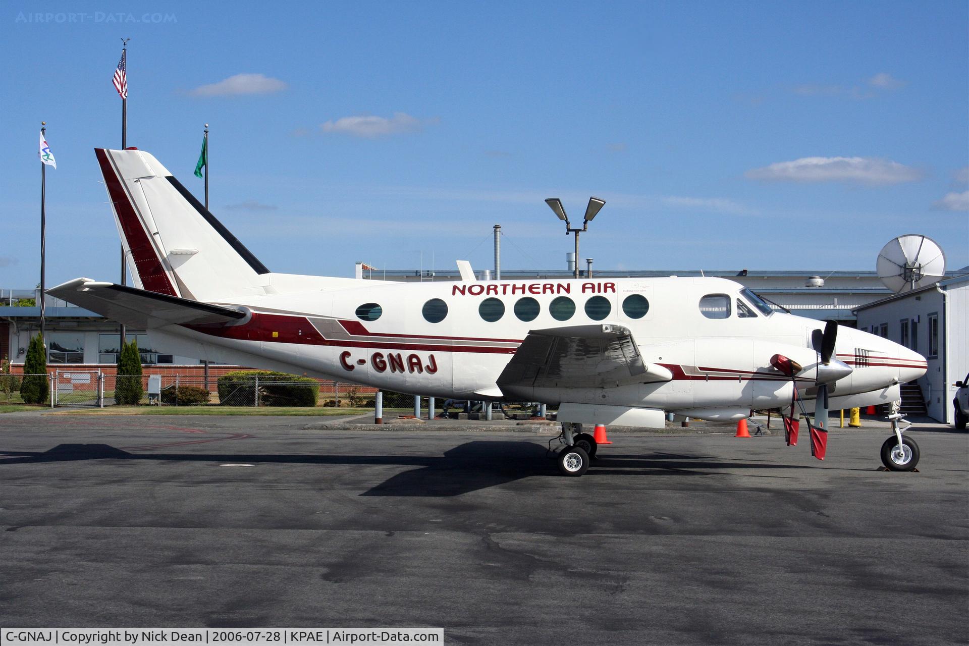 C-GNAJ, 1972 Beech A100 King Air C/N B-107, /