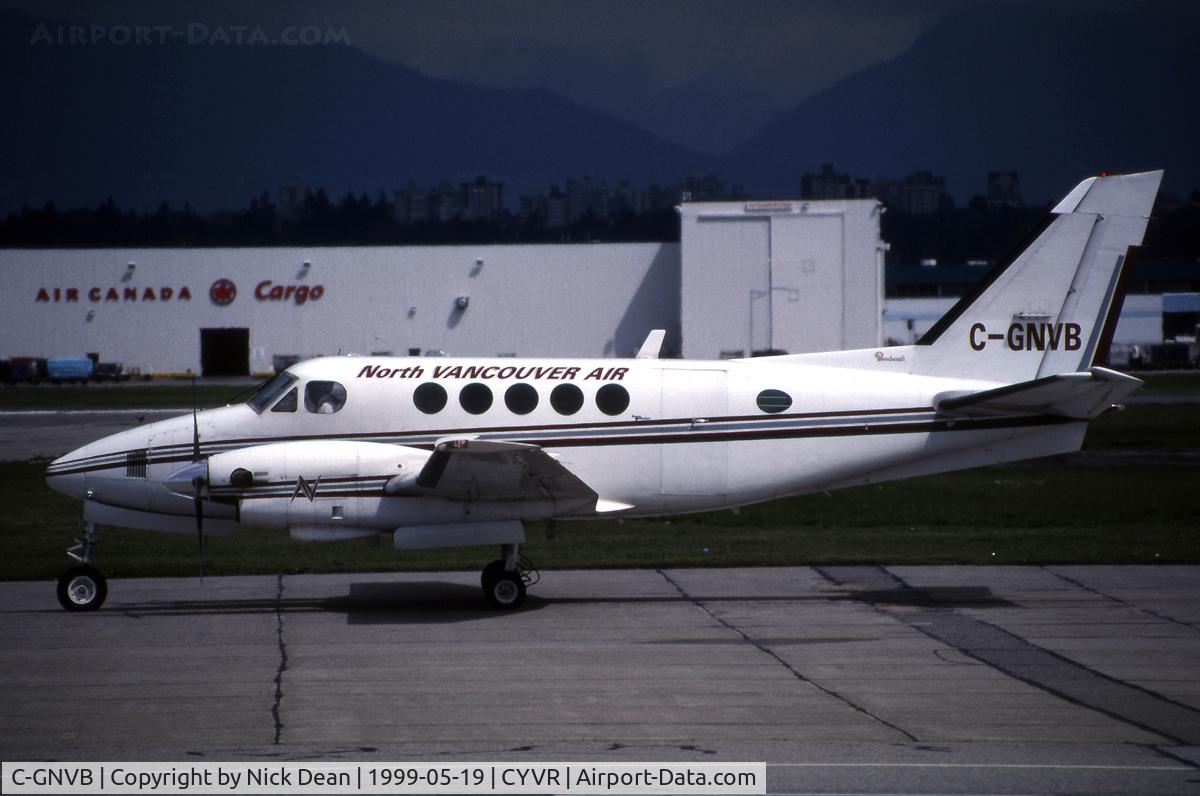 C-GNVB, 1972 Beech A100 King Air King Air C/N B-143, Currently registered C-GZUZ