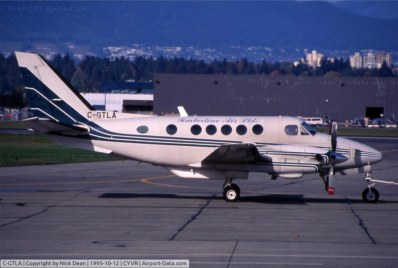 C-GTLA, 1973 Beech A100 King Air C/N B-165, Currently registered C-FDJX
