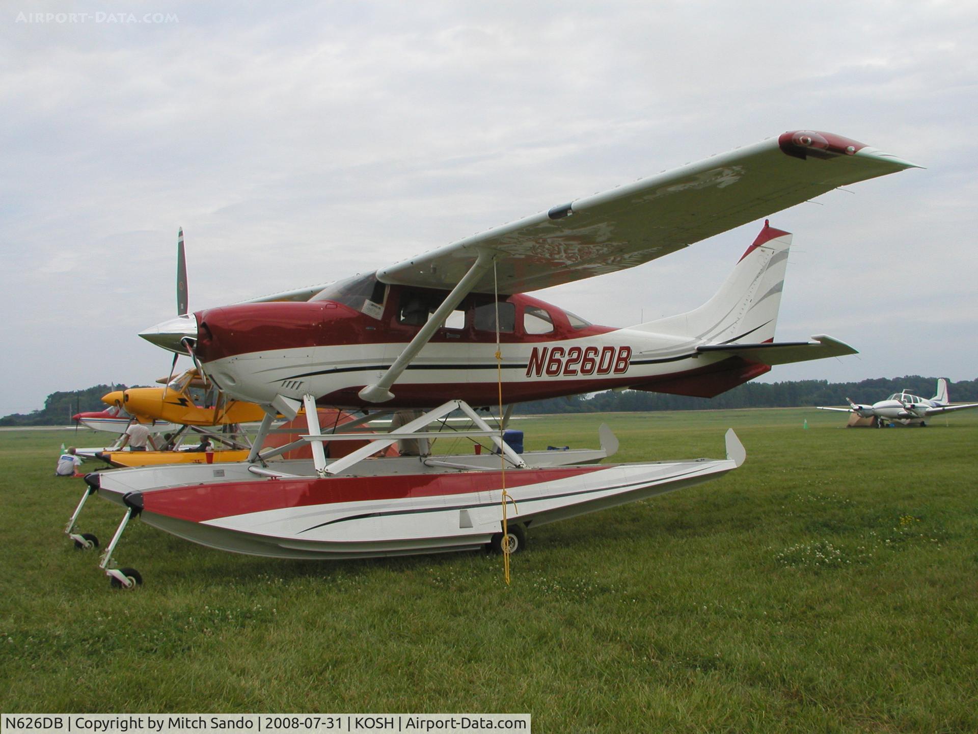 N626DB, 2004 Cessna T206H Turbo Stationair C/N T20608503, EAA AirVenture 2008.