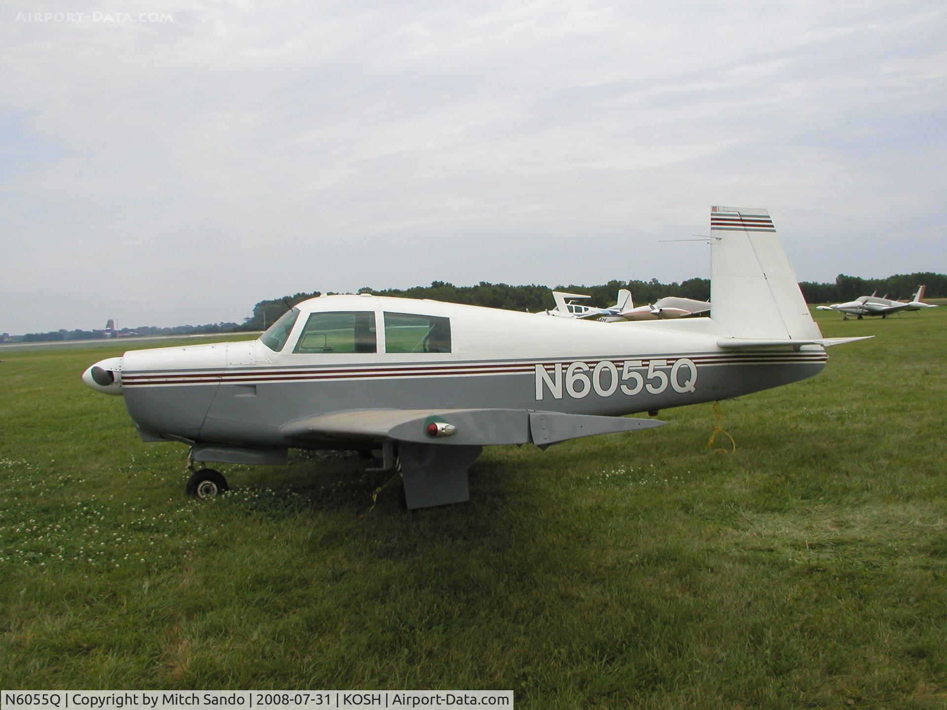 N6055Q, 1965 Mooney M20C Ranger C/N 3246, EAA AirVenture 2008.