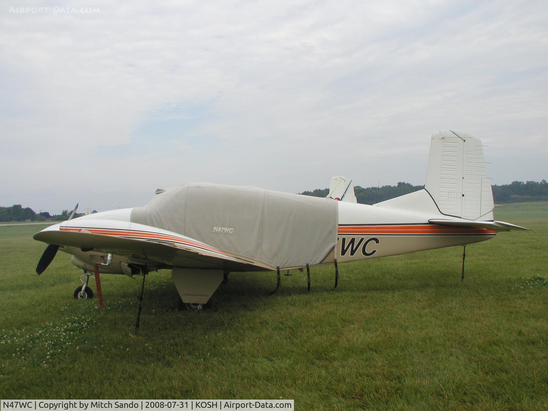 N47WC, 1959 Beech 95 C/N TD-241, EAA AirVenture 2008.