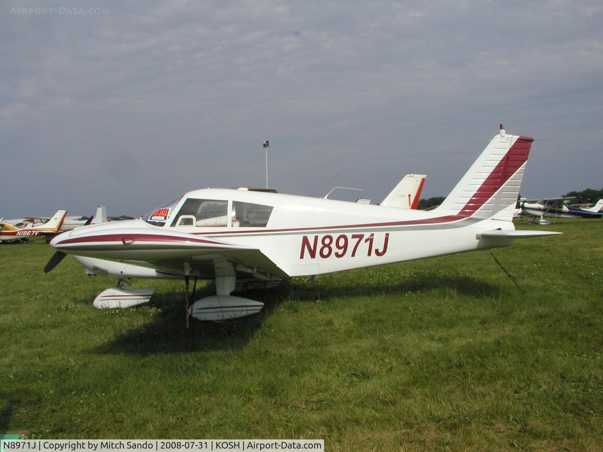 N8971J, 1965 Piper PA-28-180 C/N 28-2994, EAA AirVenture 2008.
