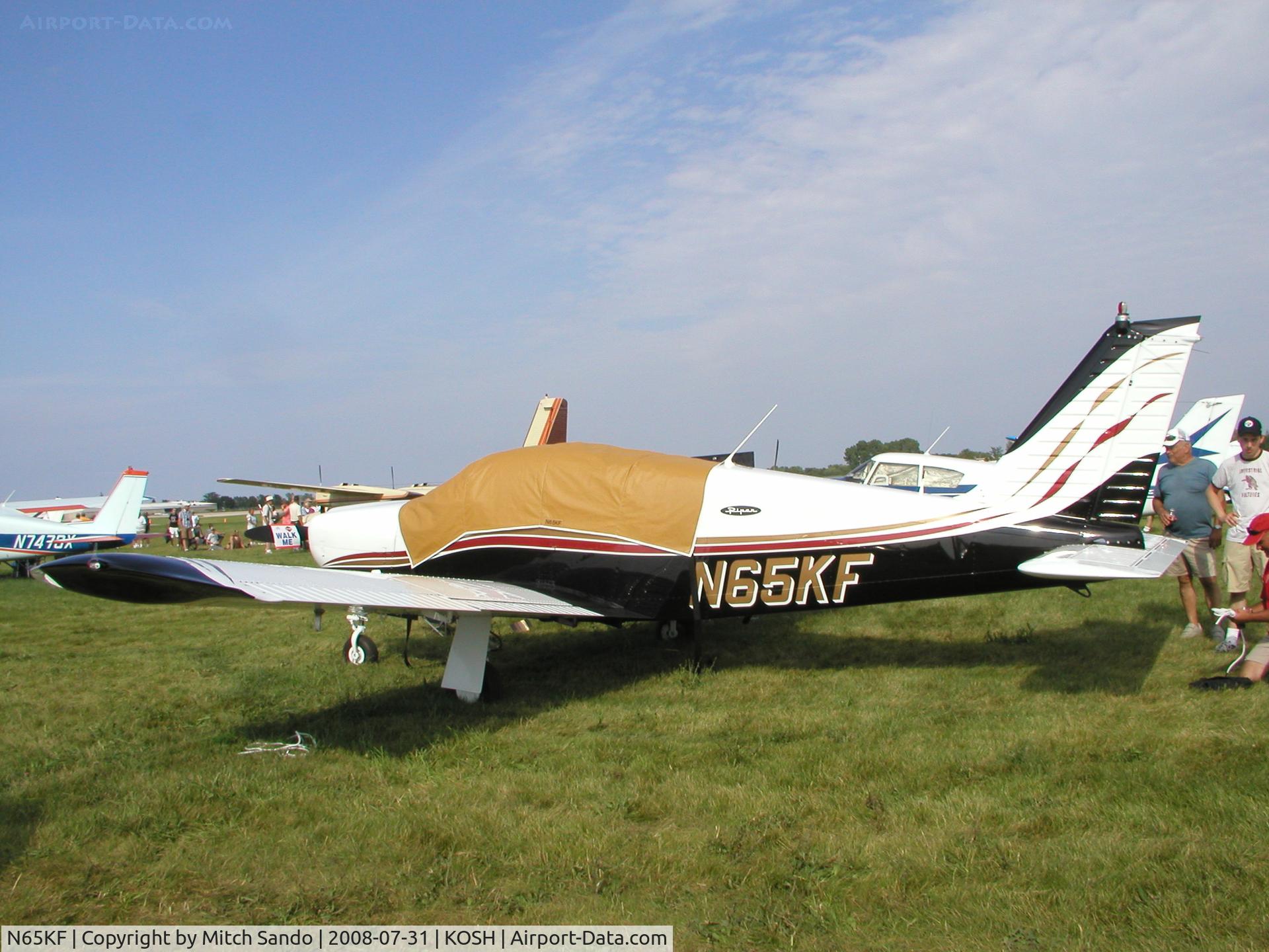 N65KF, 1968 Piper PA-28R-180 Cherokee Arrow C/N 28R-30906, EAA AirVenture 2008.