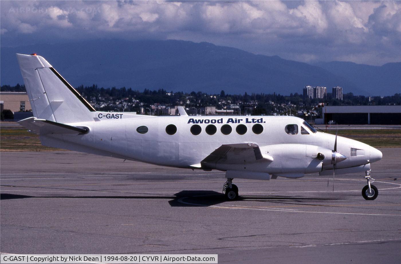 C-GAST, 1973 Beech A100 King Air C/N B-173, King Air A100 C/N B173