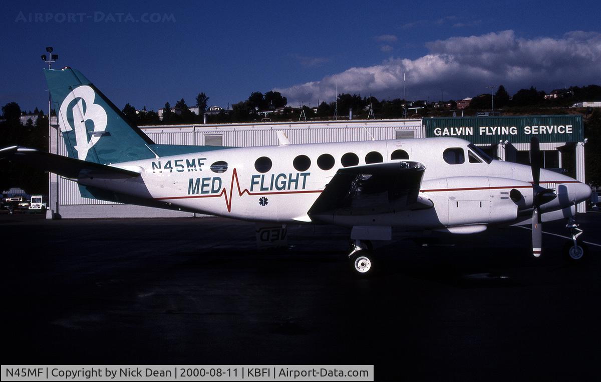 N45MF, 1977 Beech 200 Super King Air C/N BB-234, King Air A100 C/N B-202