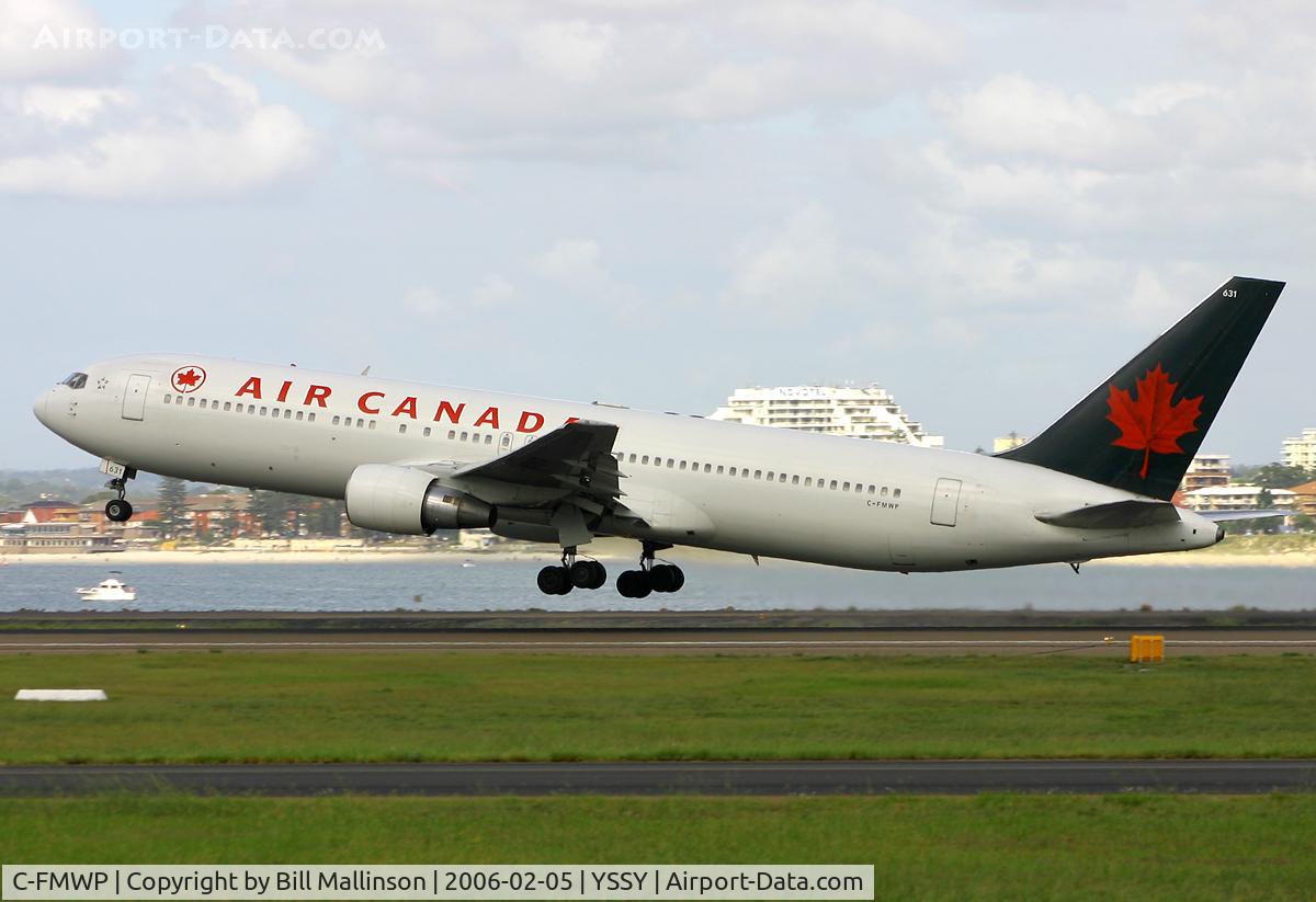 C-FMWP, 1993 Boeing 767-333/ER C/N 25583, Rotating from r/w 16R