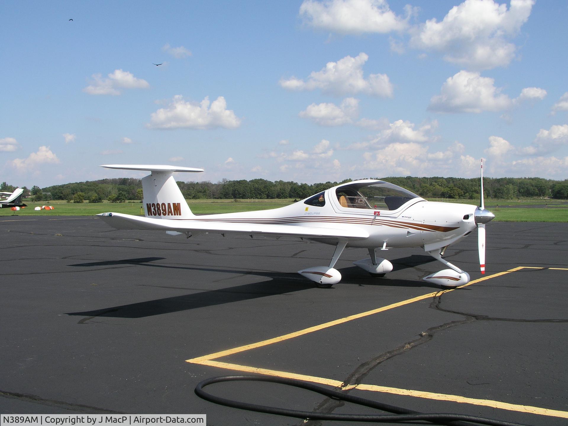 N389AM, 2006 Diamond DA-20C-1 Eclipse C/N C0389, Delivery trip