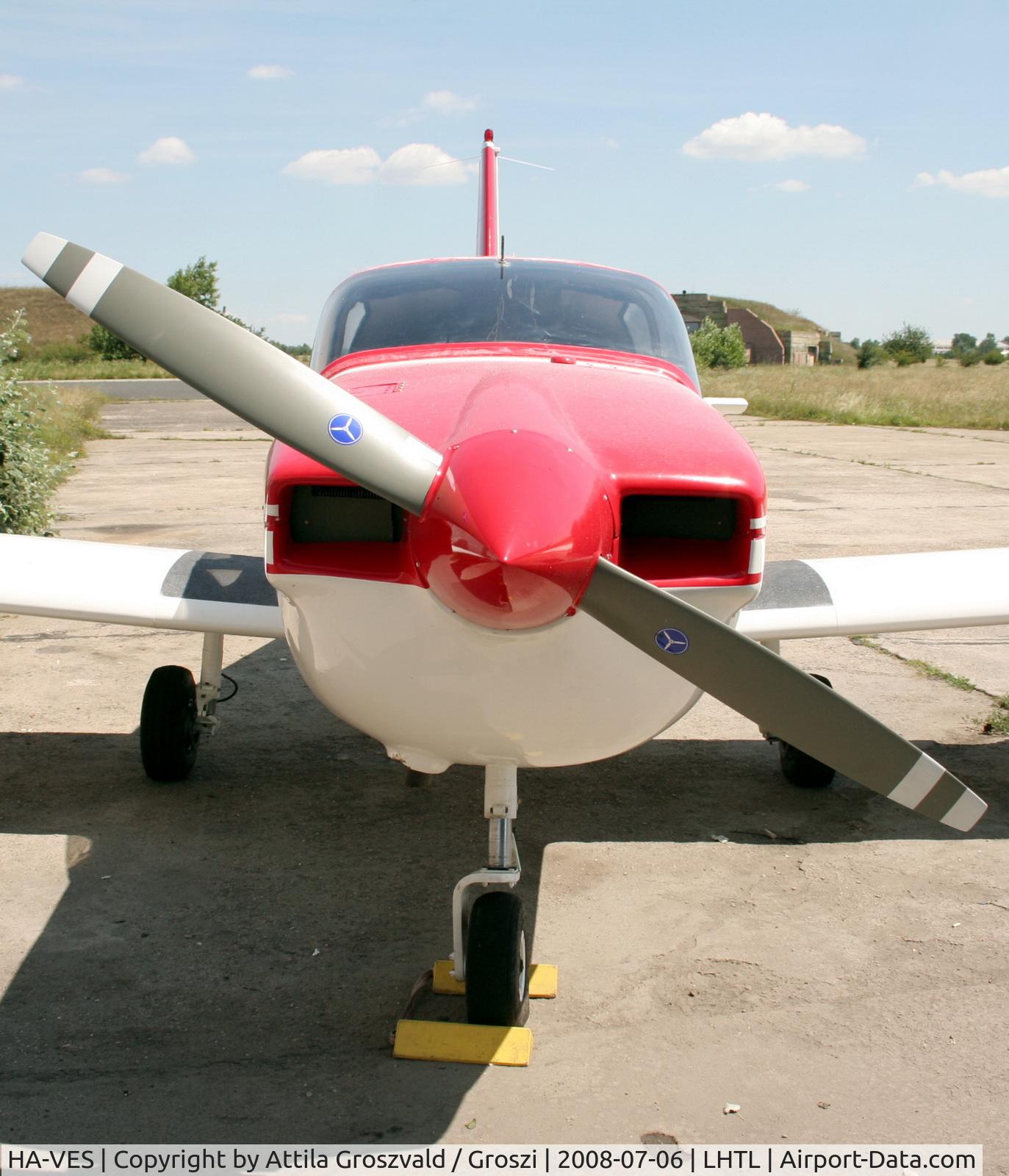 HA-VES, 1980 Socata TB-9 Tampico C/N 127, Tököl airport, Hungary. Hangar number 27.