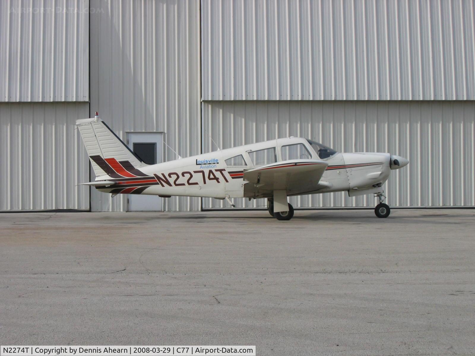 N2274T, 1971 Piper PA-28R-200 C/N 28R-7135176, Poplar Grove,IL