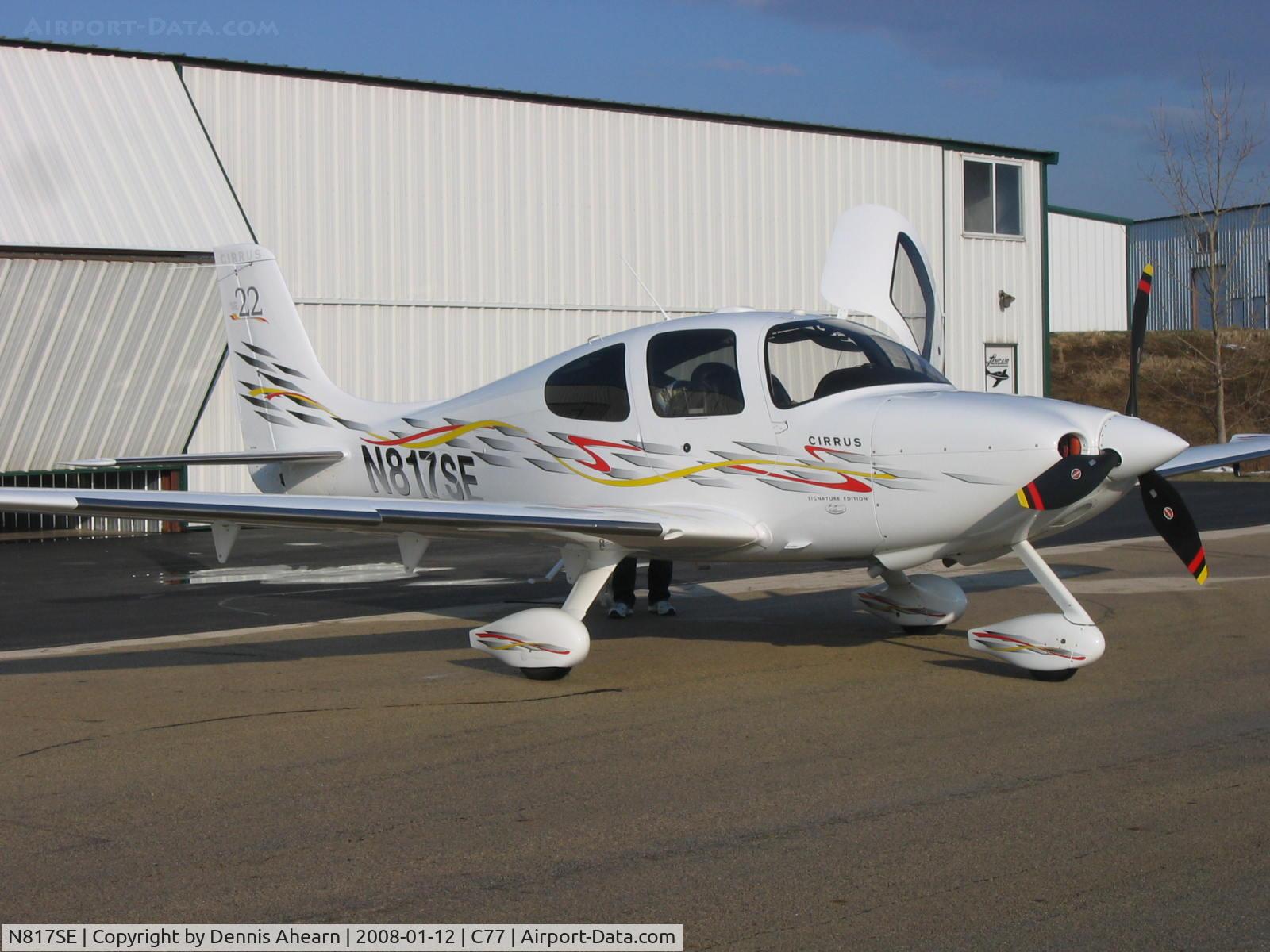 N817SE, 2006 Cirrus SR22 C/N 2209, Poplar Grove,IL