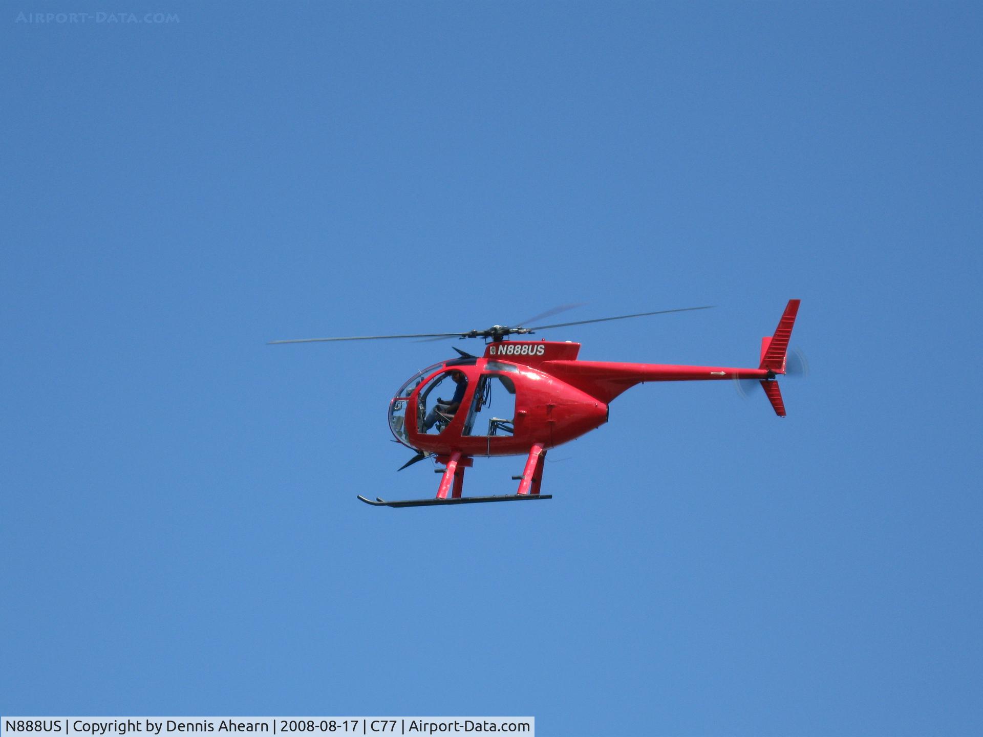 N888US, 1968 Hughes 369A C/N 180282, Poplar Grove,IL