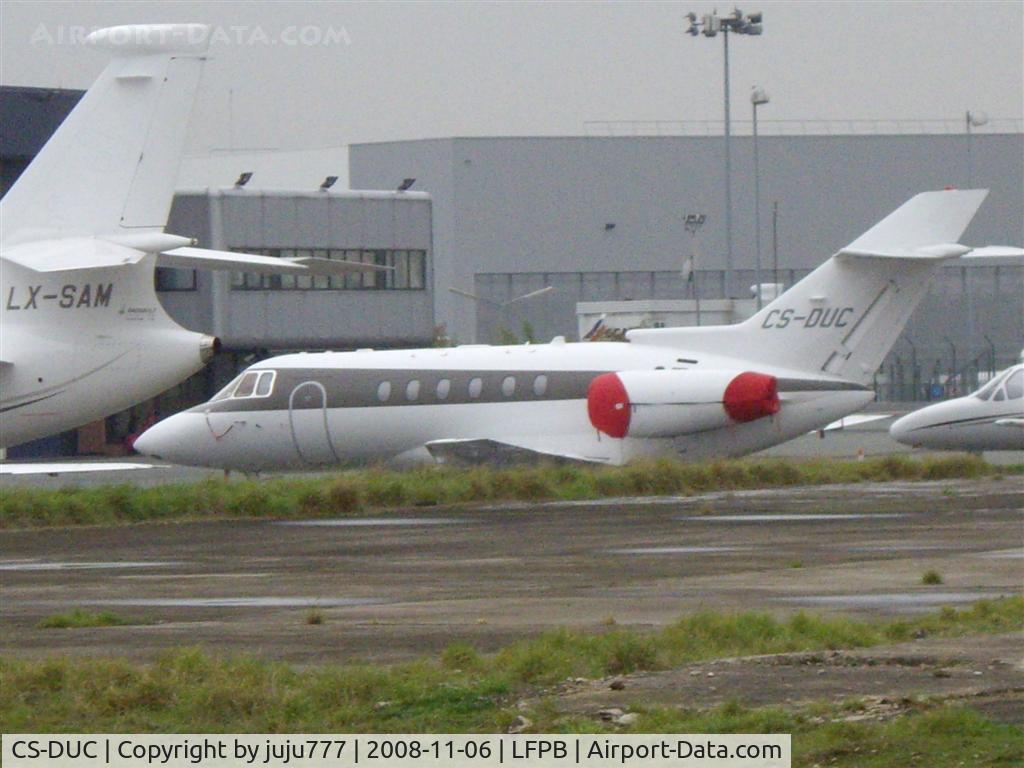 CS-DUC, 2008 Hawker Beechcraft 750 C/N HB-06, on display at Le Bourget