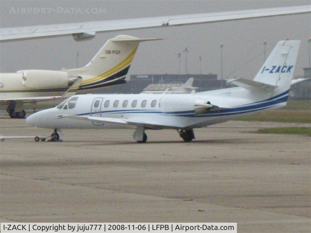I-ZACK, 2007 Cessna 560 Citation Encore+ C/N 560-0767, on display at Le Bourget